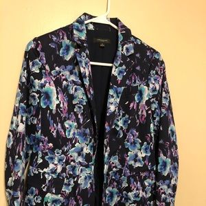 Ann Taylor floral blazer